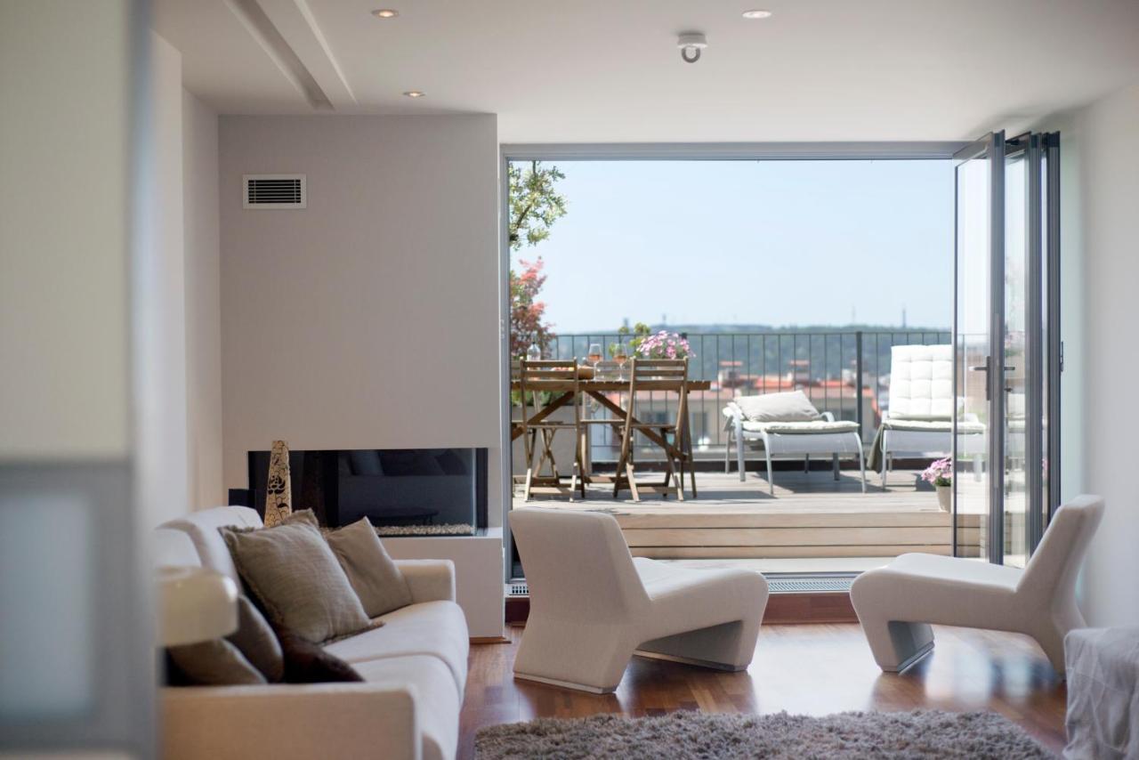 Luxury Penthouse Apartment Praga Exterior foto